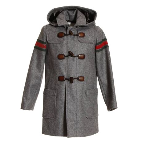 cappotto grigio gucci|Cappotti GUCCI da Uomo .